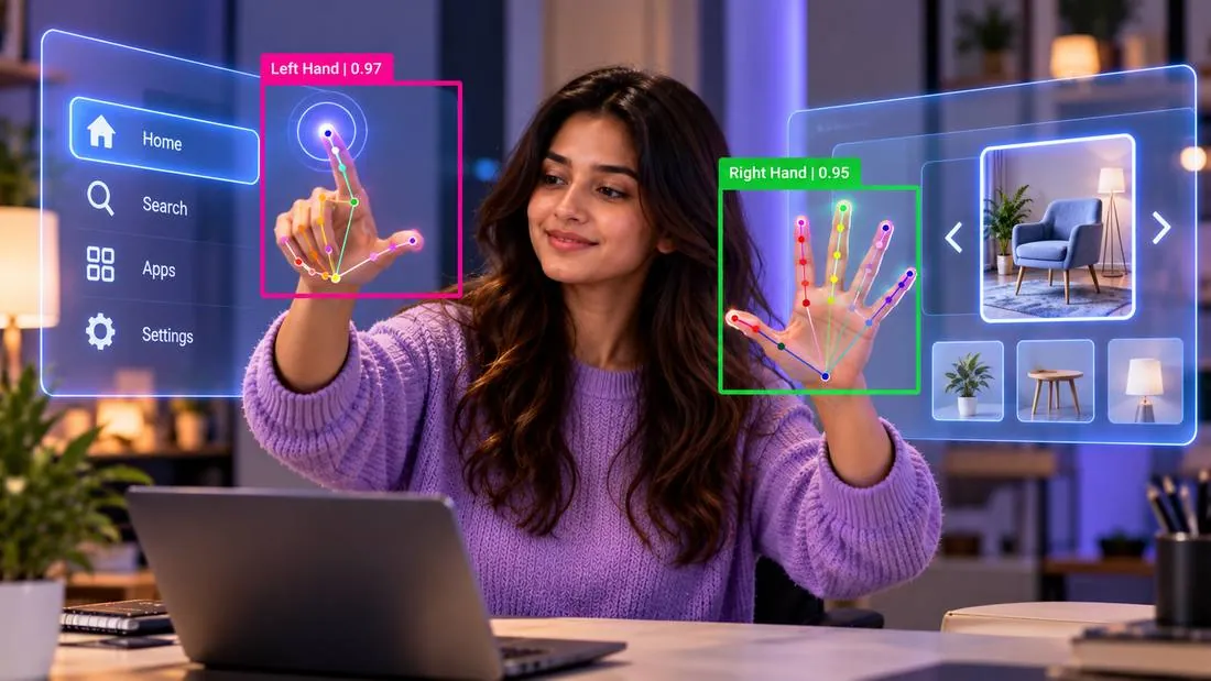 Hand & Gesture Annotation and Facial & Expression Annotation