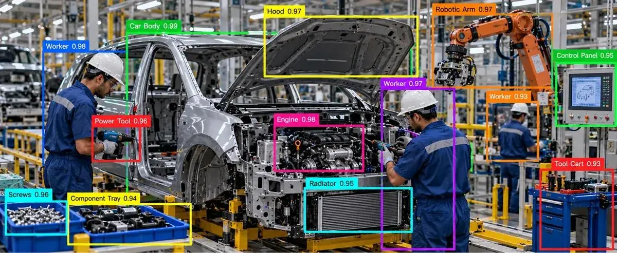 Assembly & Process Annotation and Robotics & Industrial Automation Annotation