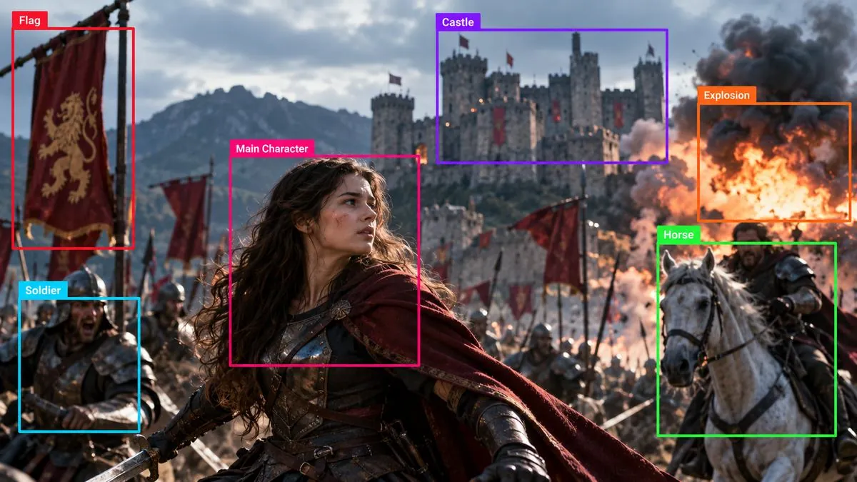 Video & Scene Annotation and People & Character Annotation
