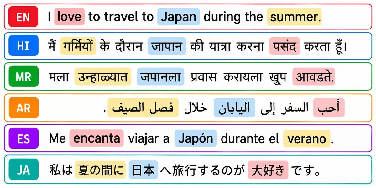 Multilingual Document Annotation and Document Relationship Annotation