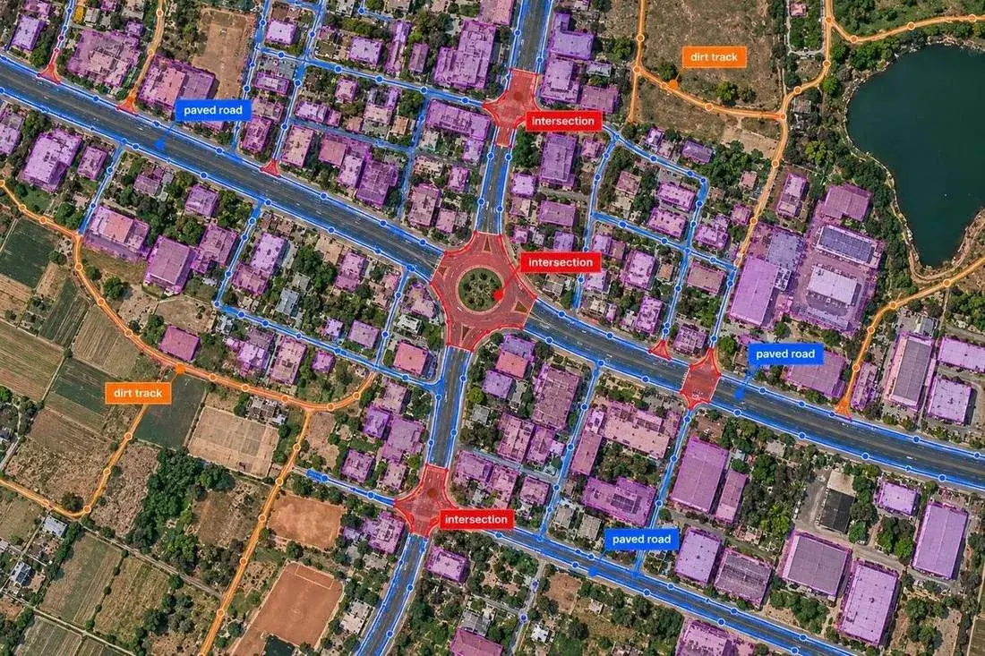 Building & Infrastructure Annotation and Road & Transportation Annotation